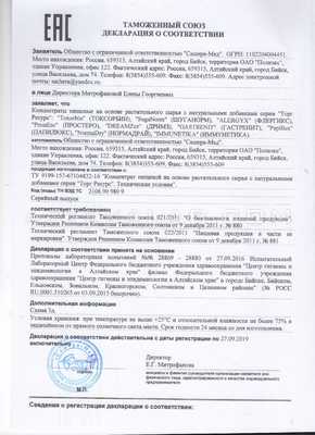 DreamZzz сертификат в Севастополе
